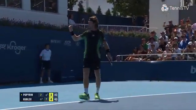 ANDREY. RUBLEV. Cincinnati Open | #CincyTennis | Andrey Rublev