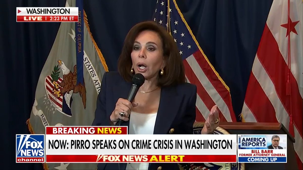 PIRRO to DC criminals: "We are going to catch you. We are going to change the laws."