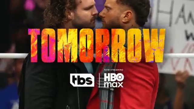 Tomorrow, 8/13! AEW World Champion Hangman Adam Page and Maxwell Jacob Friedman™️ came to blows to close out #AEWDynamite last week and will meet face-to-face, Jon Moxley battles Kevin Knight ケビン・ナイト, Adam Copeland fights Big Stoke and more! Watch LIVE at 8/7c on TBS + HBO Max!