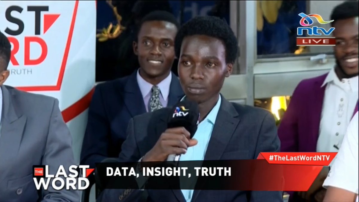 Ikua Ian: The Hustler Fund is working for the common mwananchi. I borrowed Sh500 when I was struggling in university and started selling perfumes. After eight months I had extended my business and I stopped eating like chicken. #TheLastWordNTV James Smart