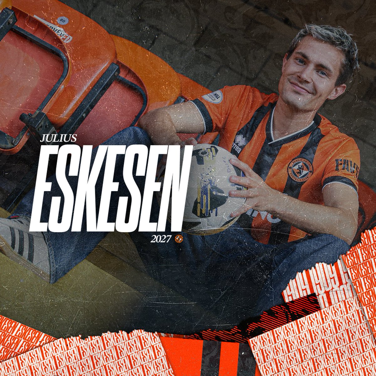 Technique and tenacity in the engine room ⚙️ ✍️ Welcome to #DUFC, Julius Eskesen