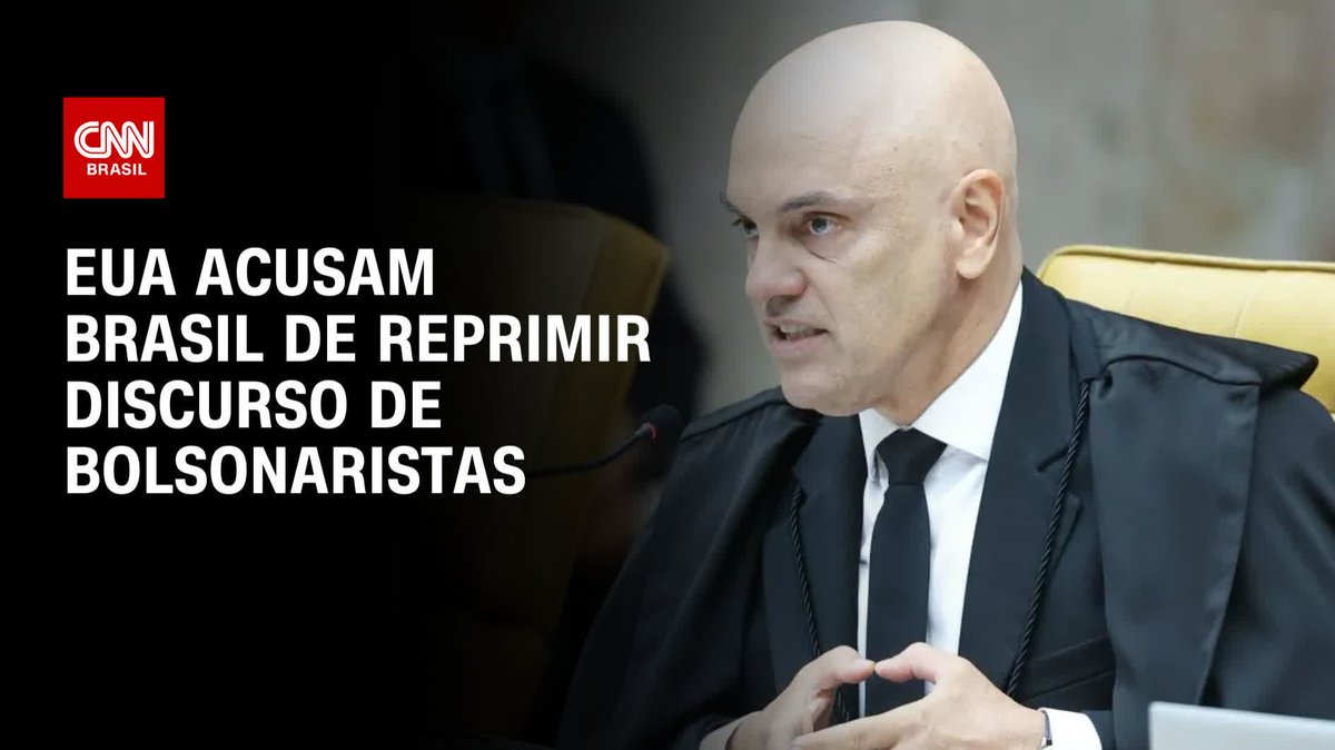 EUA acusam Brasil de reprimir discurso de bolsonaristas; assista #CNNBrasil360