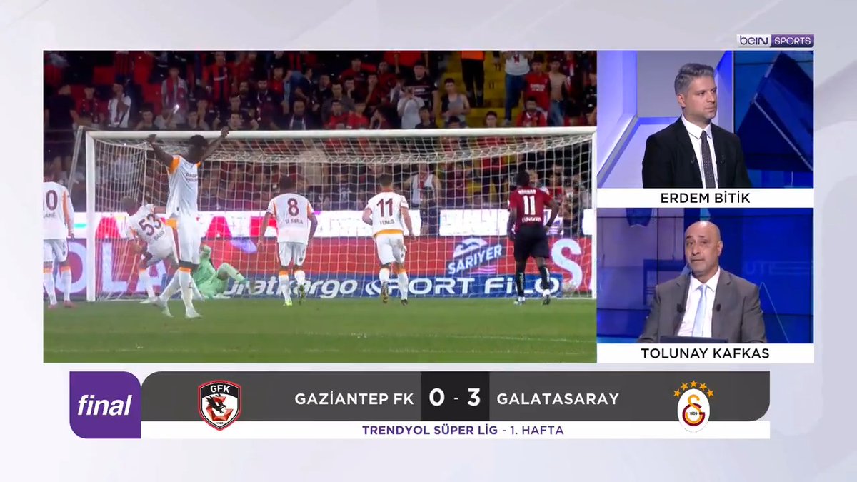 🦁 Galatasaray 💬 "Galatasaray, 1996-2000 yılları arasında yakaladığı ivmeyi yeniden yakaladı." 🎙 Tolunay Kafkas'ın değerlendirmeleri. | #Final