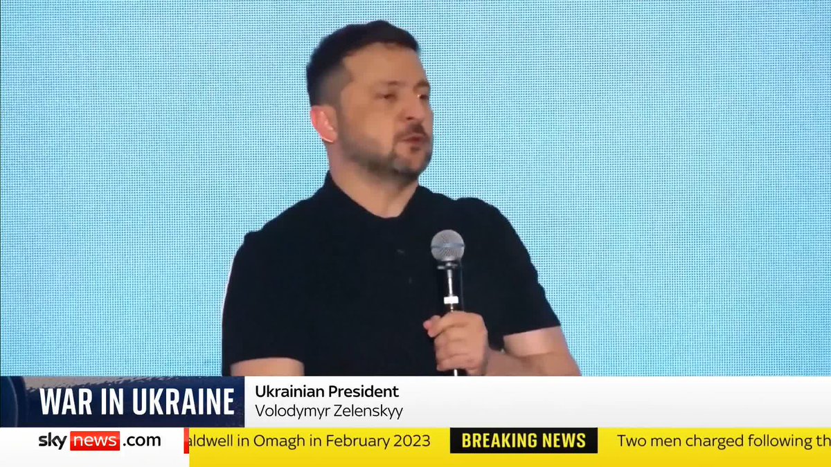 "It's impossible to talk about Ukraine without Ukraine, and no one will accept that." Ukrainian President Volodymyr Zelenskyy comments on Donald Trump and Vladimir Putin's upcoming Alaska summit. Latest ➡️ 📺 Sky 501, Virgin 602 and Freeview 233