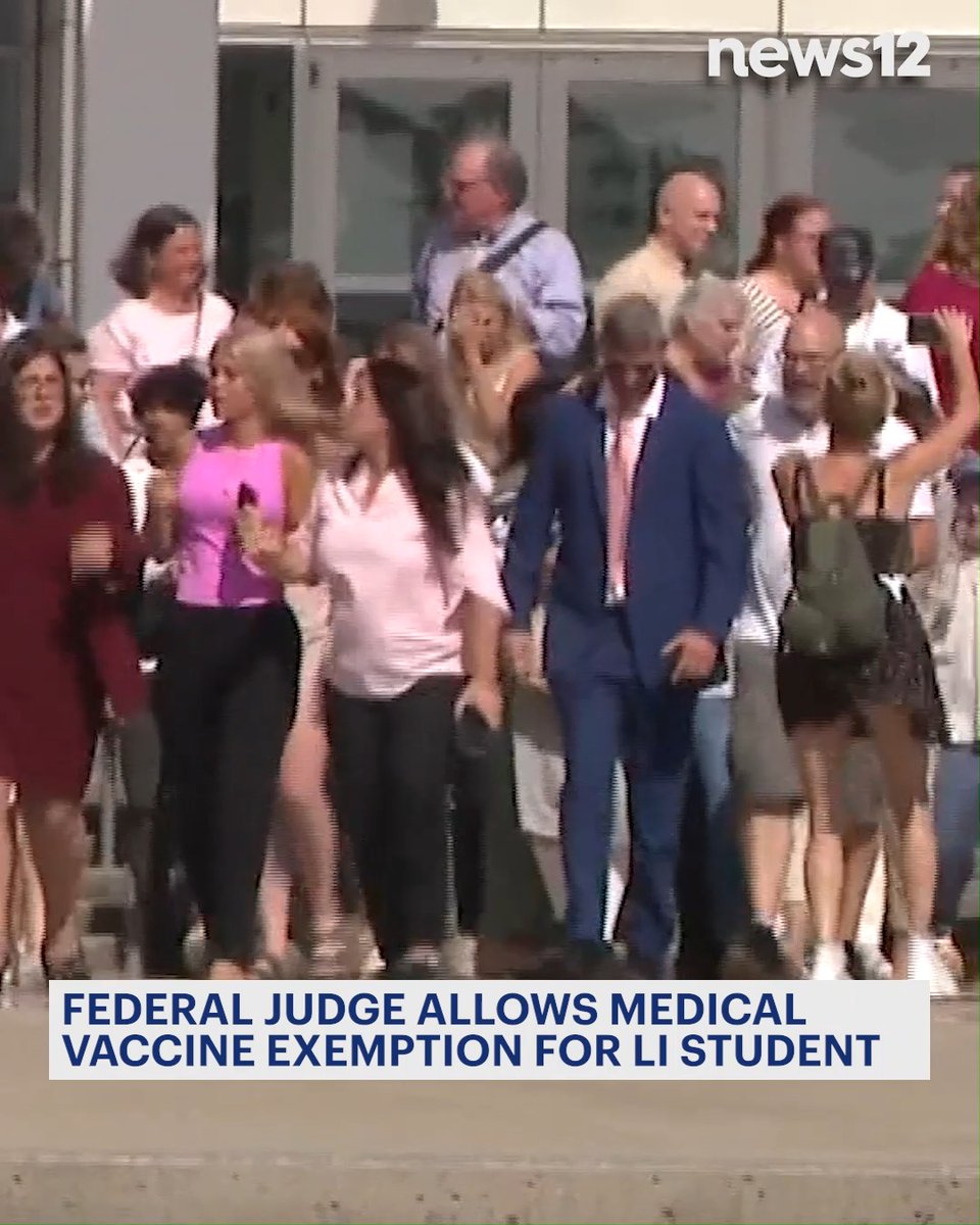 A Long Island high school student has been granted a medical exemption from a New York state vaccine requirement, allowing her to attend school this fall without receiving the third dose of the Hepatitis B vaccine.