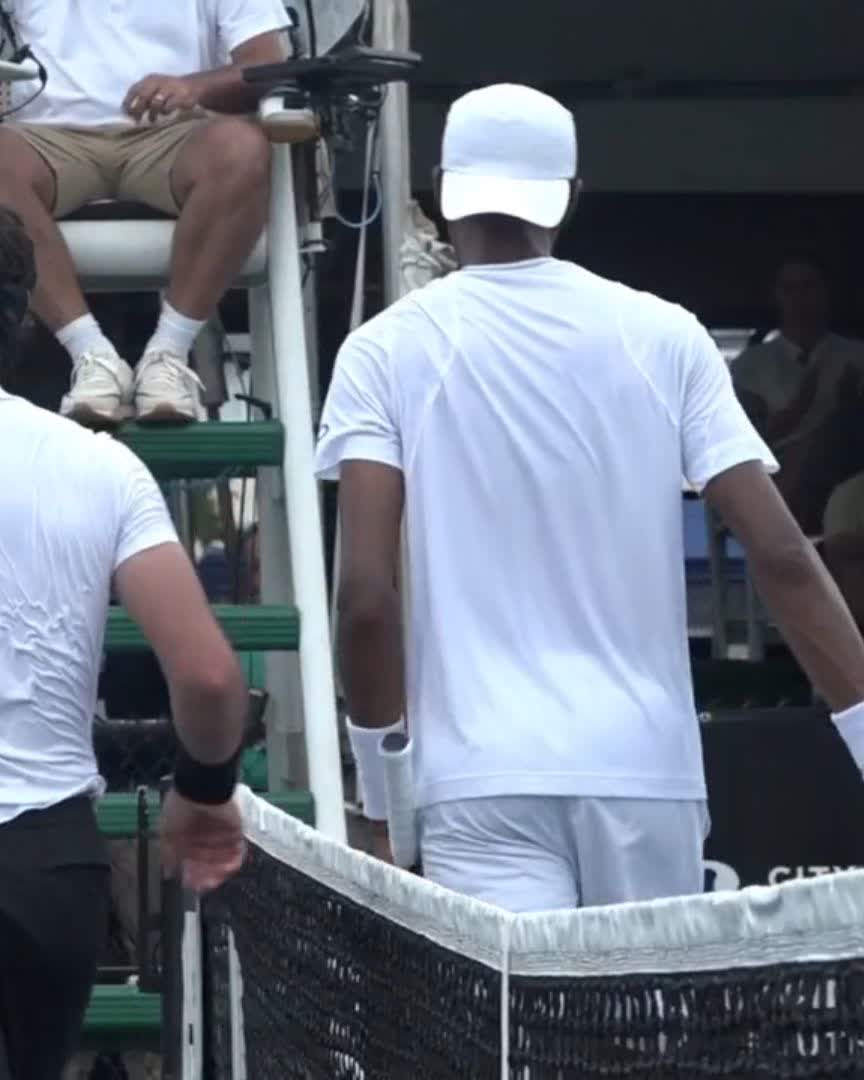 A smashing win 😱 Nikoloz Basilashvili outlasts Eubanks 6-3, 3-6, 7-5 in Sumter #ATPChallenger