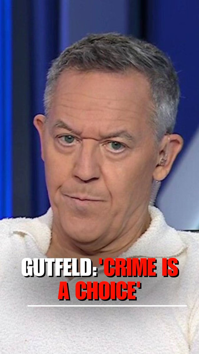 .GregGutfeld on The Five: "You've been lied to by Democrats forever. Crime is a choice, it's not caused by anything but the lack of will to stop it."