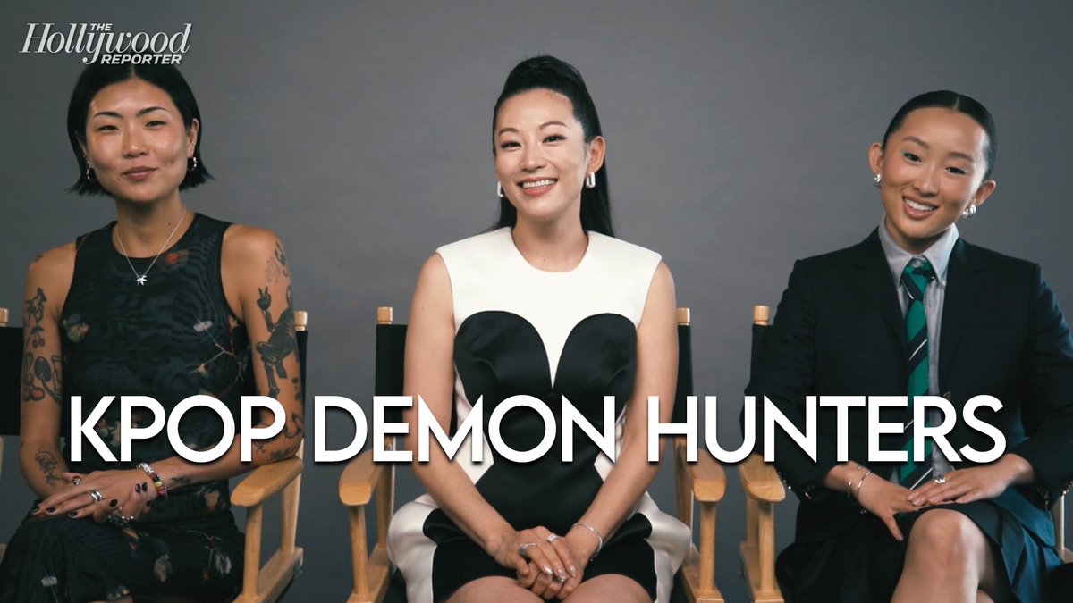 #KPopDemonHunters stars May Hong, Arden Cho and Ji-young Yoo sat down with THR to dish on the success of their Netflix film, their favorite real-life K-Pop Idols like #BTS and more