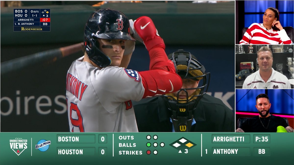 I need to have a word with Roman Anthony this weekend.