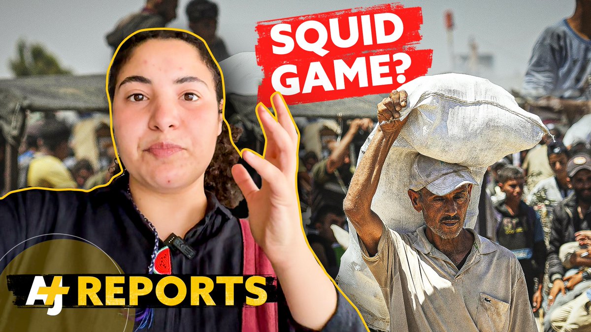 “They are playing Squid Game with you.” Palestinians are dodging Israeli snipers and stampedes to get food in Gaza.
