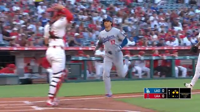 ¡Teoscar para abrir el marcador!