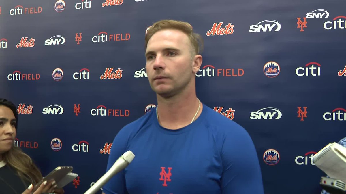 "I love the city of New York. I love this fanbase. It's been great. The business is the business side, if they choose to go in another direction. For me, it's been an absolute treat and pleasure here." - Pete Alonso on playing for the Mets