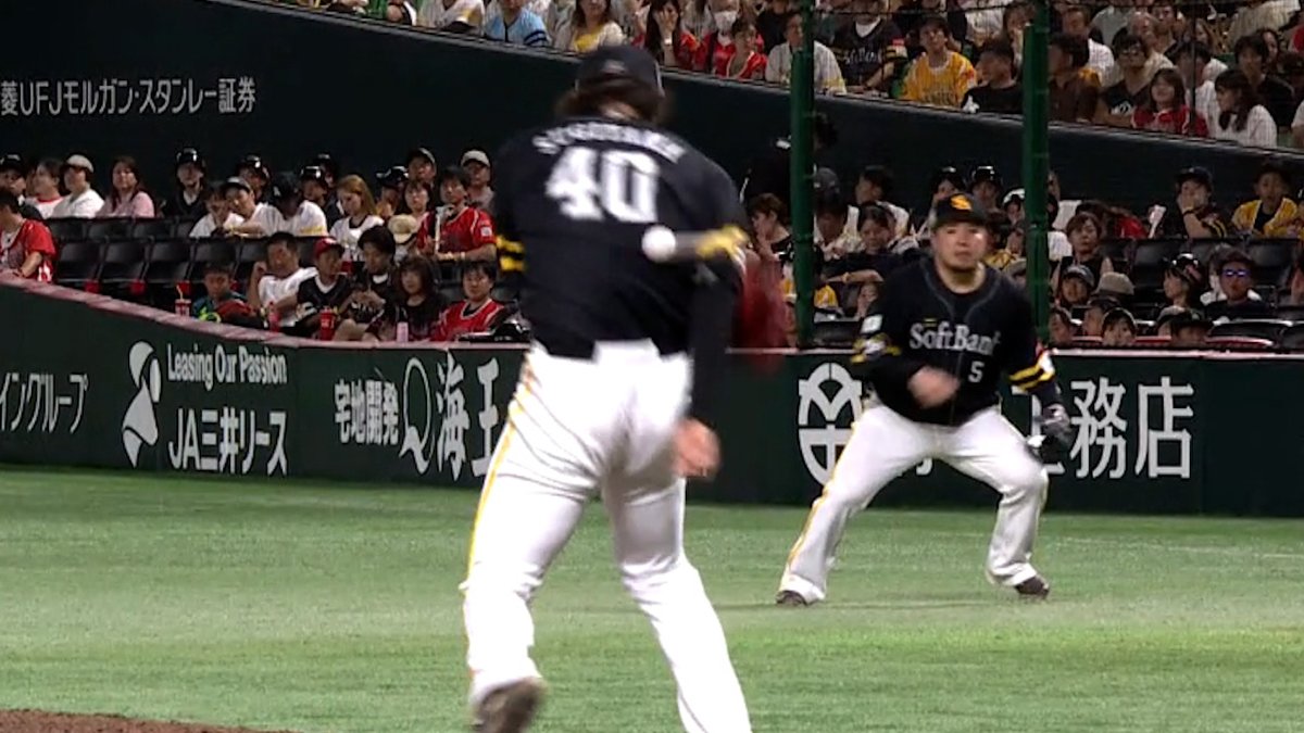 8/11 魅せた漢の気持ち💪に場内拍手👏 打球直撃も駆け寄るトレーナー制して #杉山一樹 17セーブ目🔥 Weeklyハイライト[8/5-11] 視聴はこちら[初月無料] ▶️: #sbhawks #パリーグ #ベースボールLIVE