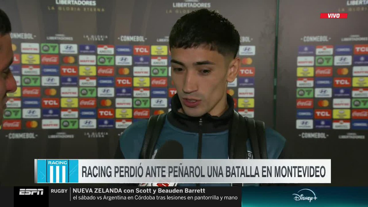 "NO RECUERDO UN PARTIDO TAN ASÍ." Santi Solari habló sobre el 1-0 de Peñarol a Racing en la ida de los octavos de final de la CONMEBOL #Libertadores. 📺 Mirá TODA la CONMEBOL #Libertadores por #DisneyPlus Plan Premium