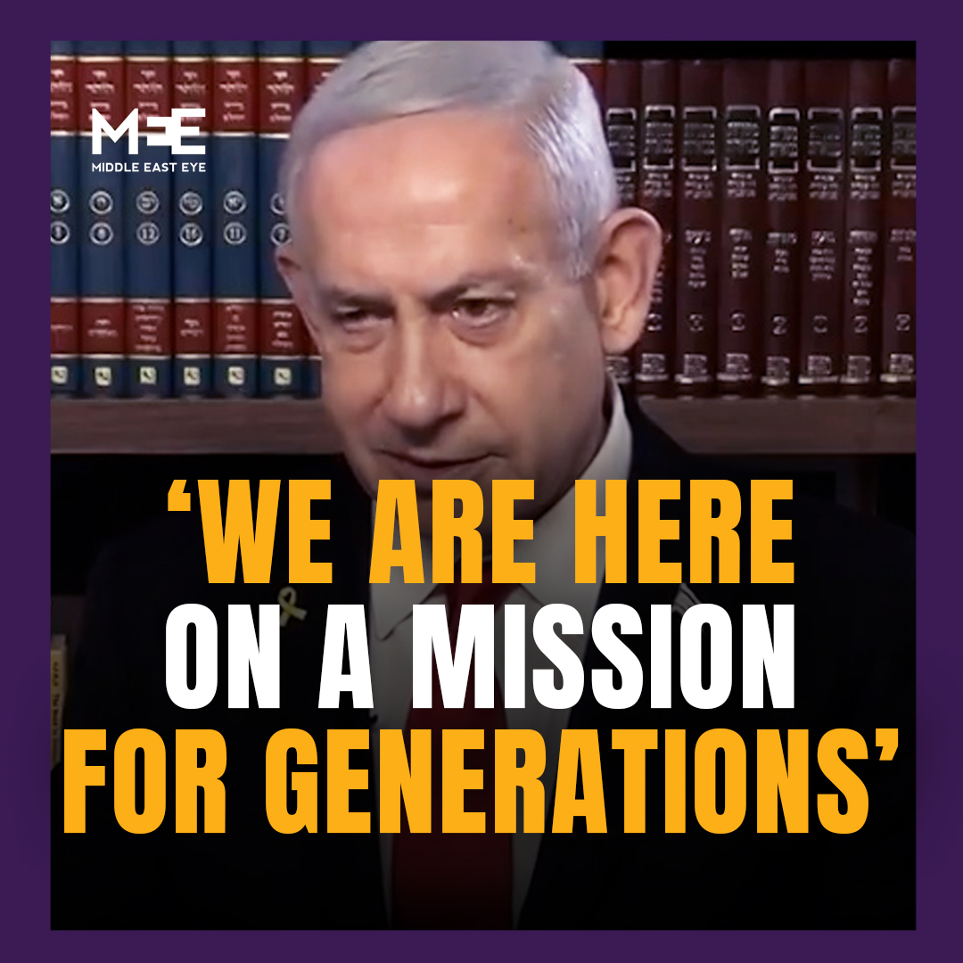 “So you ask if I feel like I am on a mission, historically and spiritually, and the answer is yes.” Speaking to Israeli channel i24, Prime Minister Benjamin Netanyahu said he is on a “historic and spiritual" mission and is “very” connected to the vision of a “greater Israel”