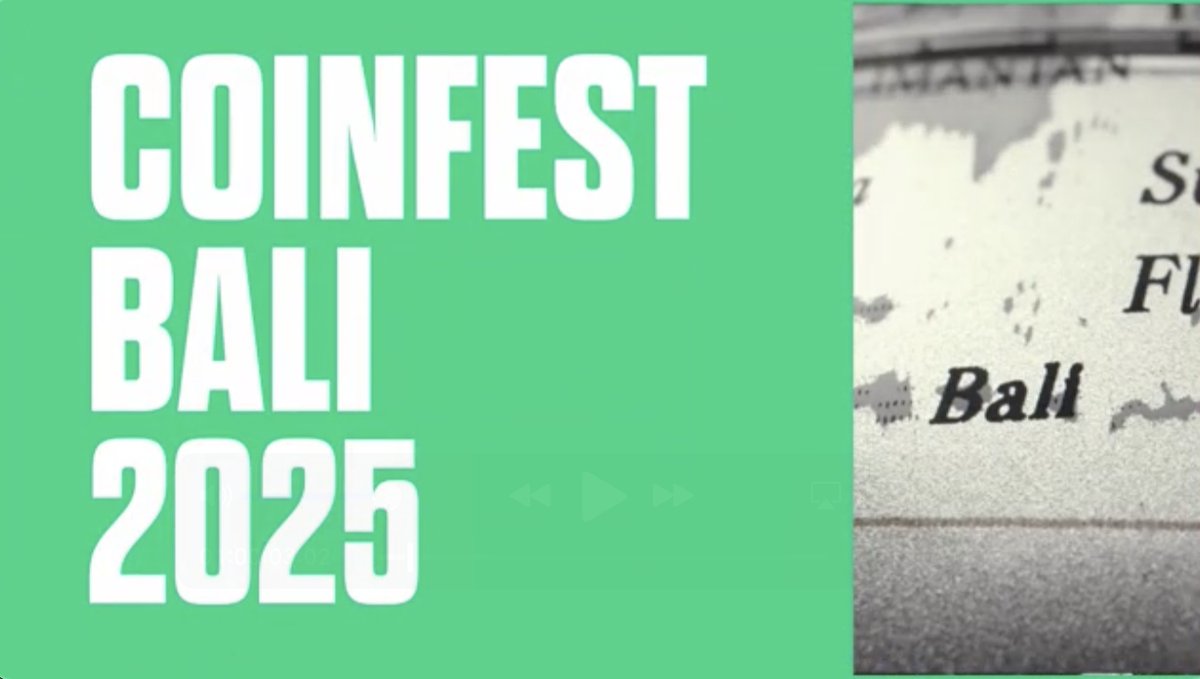 🌴 巴厘岛，Web3热浪来袭！ CoinUp 携手 CP 生态，即将亮相Coinfest Asia ！ 📅 时间：2025.08.21-22 🎥 现场直击：阳光、海浪、创作者和加密爱好者的热情碰撞！ 快来一起感受 CoinUp 的独家活动和惊喜！ #CoinUp #CoinfestAsia #Web3 #CryptoEvents #巴厘岛