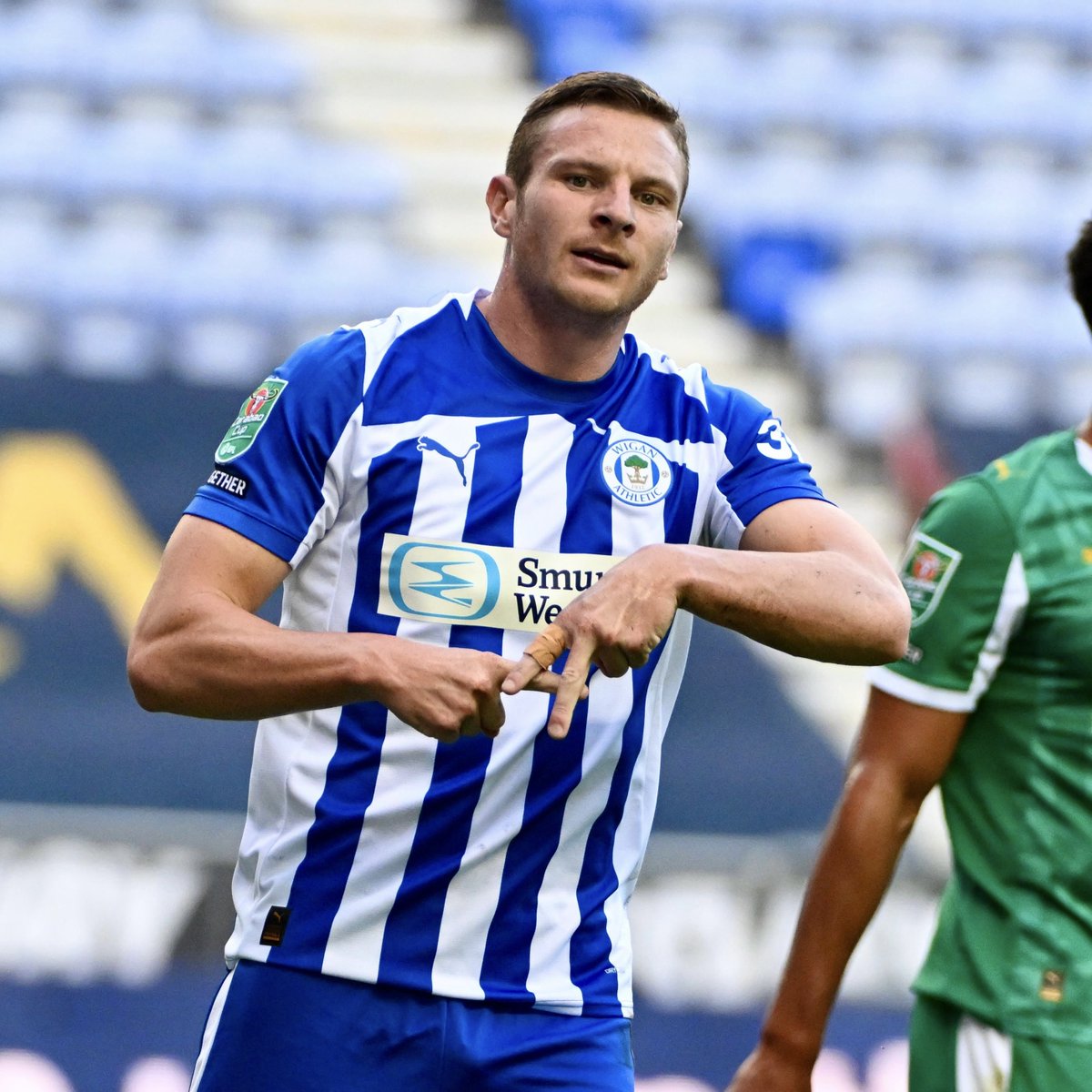 Super Paul Mullin off the mark! 🎯 🫡 #wafc 🔵⚪️