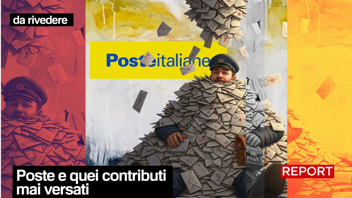 L’aspetto più inquietante del rapporto tra Poste e dipendenti sta emergendo per un accordo sindacale di qualche anno fa. Poste assume a tempo indeterminato i portalettere previa restituzione delle somme erogate a chi aveva vinto le cause. #Report Estate, domenica alle 21.00, Rai3