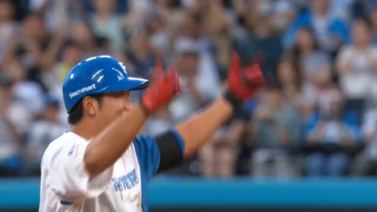 プロ初安打が先制打に!!🎊👏✨ #有薗直輝 #lovefighters TVアニメ「ポケットモンスター」とコラボ⚡スタンプラリーも開催中!