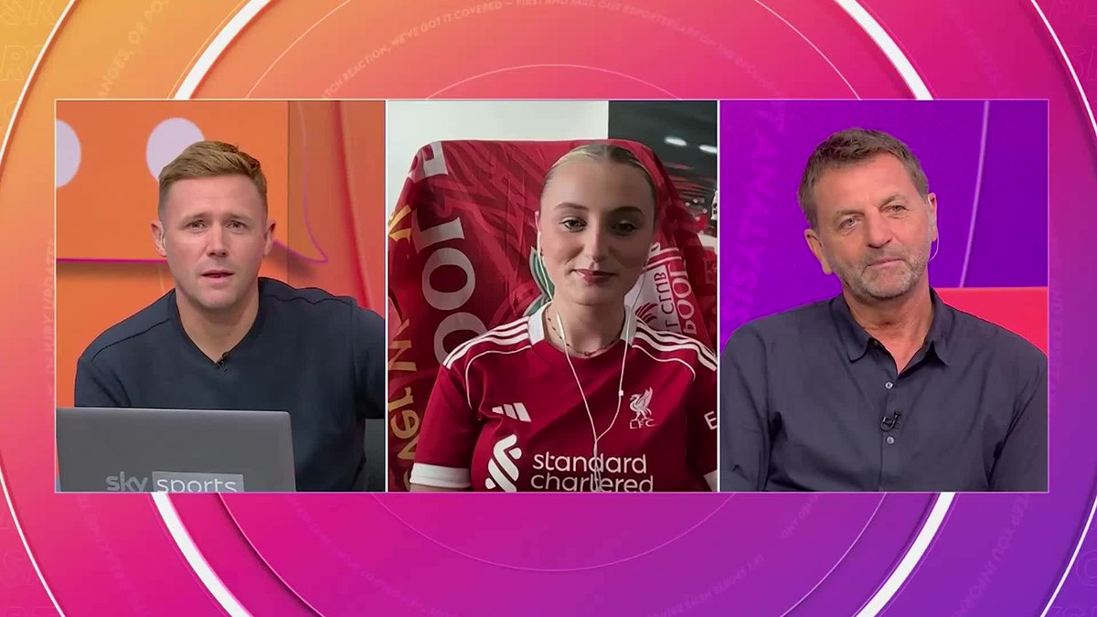 🗣️ "I want them all!" Liverpool fan Abigail Rudkin discusses what she feels her club's aims should be with Arne Slot's side looking to sign Marc Guehi and Alexander Isak 🔴