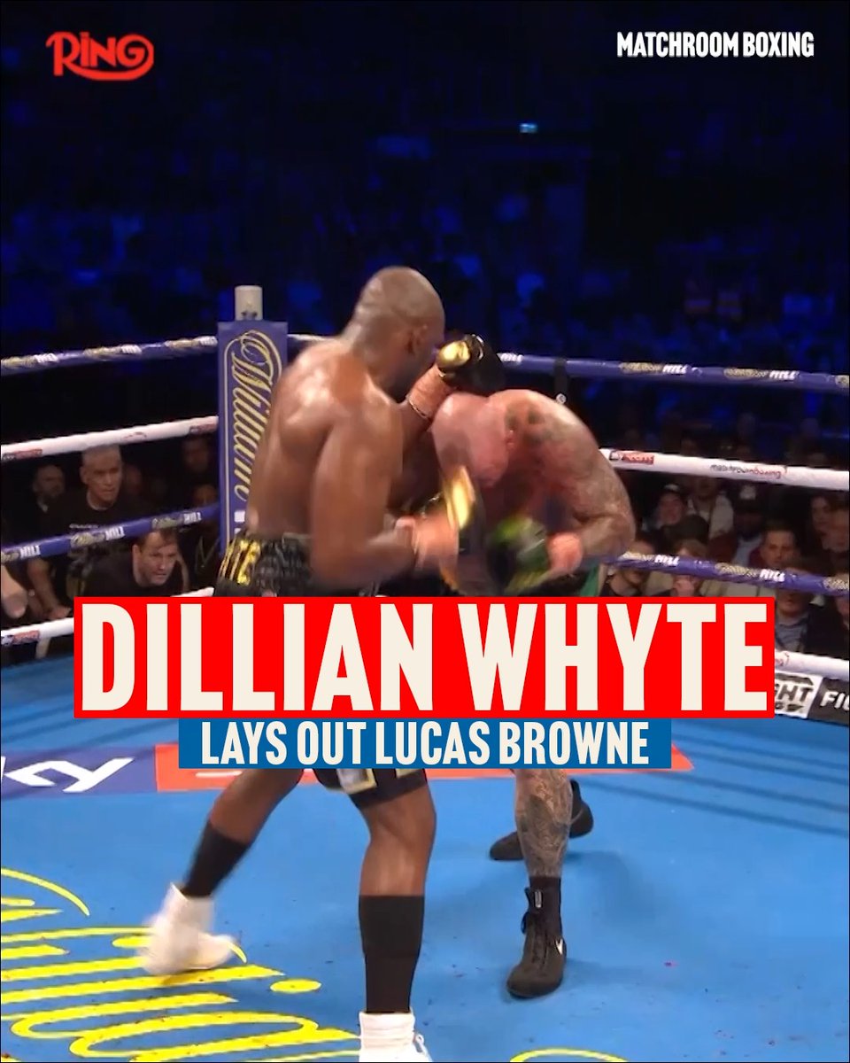 Dillian Whyte took Lucas Browne's '0' in brutal fashion back in 2018 😳 'The Body Snatcher' takes on another undefeated opponent this Saturday when he fights Moses Itauma in Riyadh.