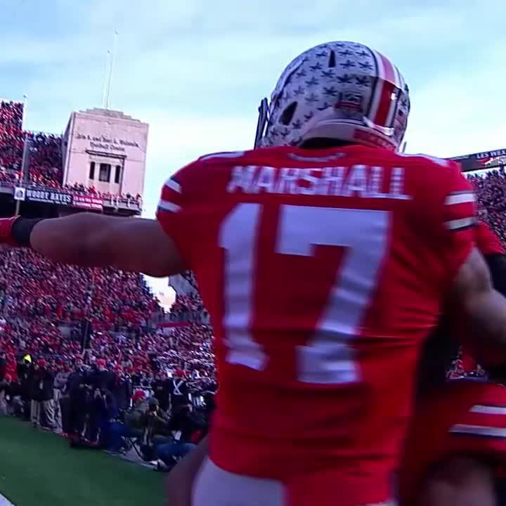 17 days until Ohio State football is back 🌰. (Jalin Marshall....)