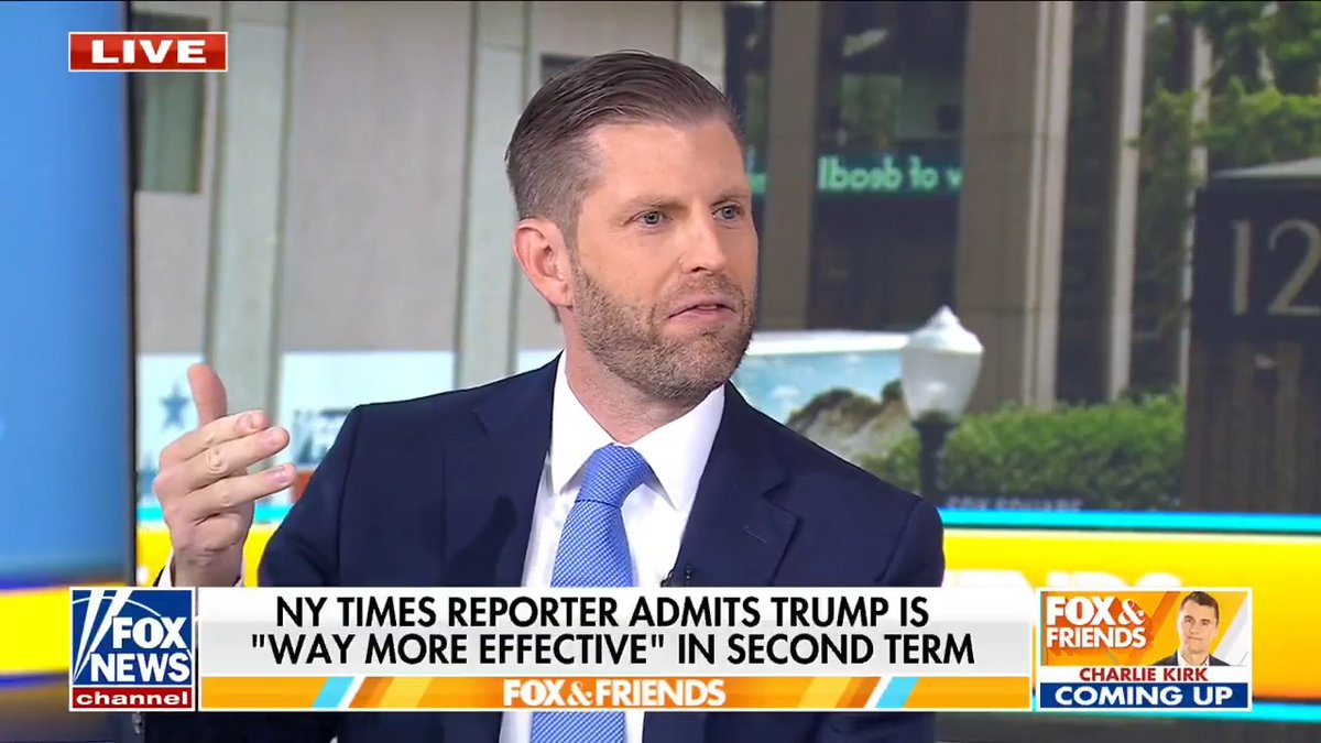 'MAKING AMERICA PROUD': Eric Trump reflects on the start of his father Donald J. Trump's second term in office | FOX & Friends