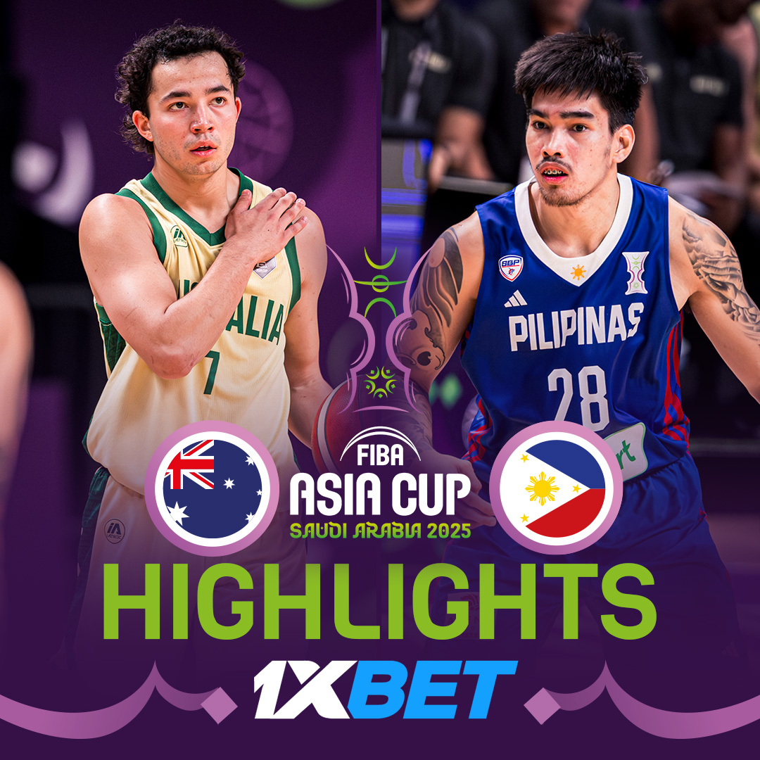 Australia vs Philippines 1XBET Game Highlights 🎥 #AsiaCup