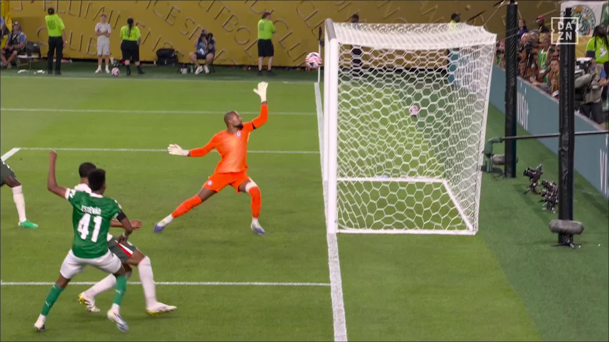 The whole world saw this.