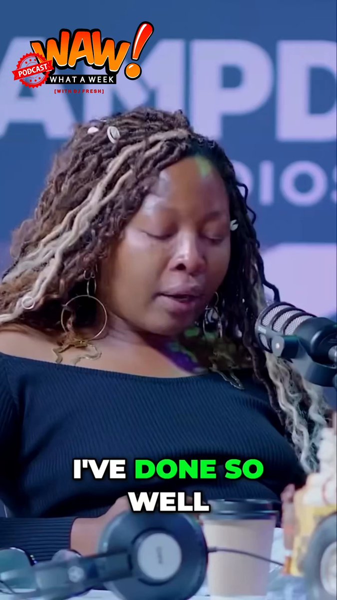[ICYMI] I can’t stress this enough …. be kind to people. You have no idea what battles they’re fighting behind the scenes. Lerato mvelase gets real about her ‘bread and tap water school break meal days’ and the journey that shaped her resilience. Catch the full conversation on @waw_whataweek YouTube | Spotify | Apple Podcasts #WAWWhatAWeek #DJFreshSA #LeratoMvelase #NetflixMarked #SouthAfricaPodcasts