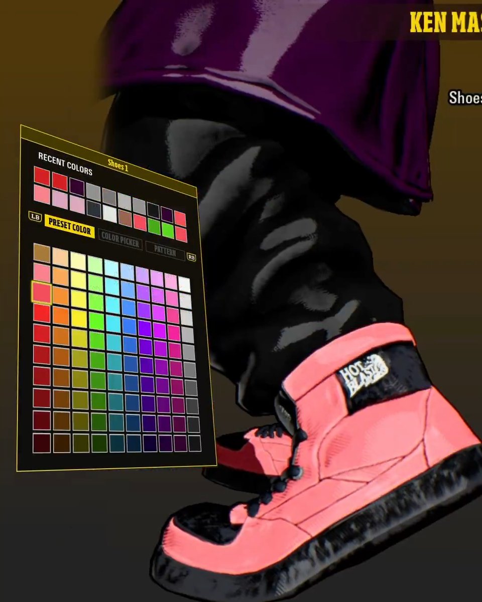 Customize Ken from Street Fighter to match your style with Color Edit in FATAL FURY: City of the Wolves 🎨
