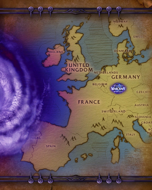 Se acerca la tormenta del vacío... Solo quedan 6 días hasta el #MidnightReveal en Gamescom.