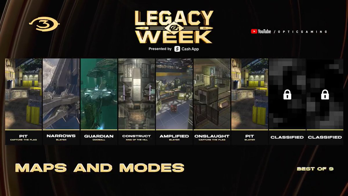 Volume UP 🔊 We're on Halo 3 tonight. #OpTicLegacyWeek | Cash App