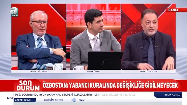 💥 Murat Özbostan: Yabancı kuralında değişikliğe gidilmeyecek. Kulüplerin isteği reddedilmiş oldu, 12+2 kuralına devam edilecek. Kulüpler, yabancı kuralının 14+2'ye çıkarılmasını istemişti.