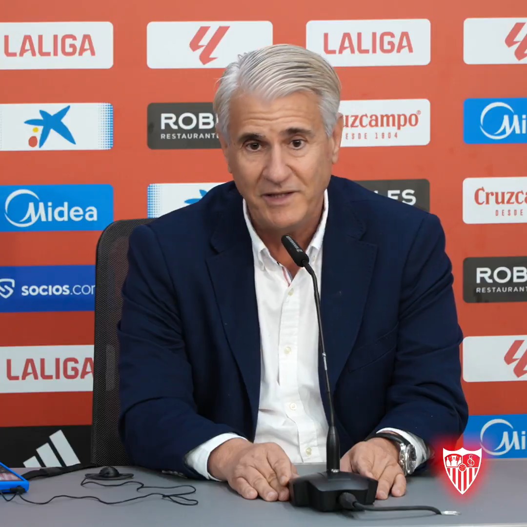 🗣️ Antonio Cordón: "Seguimos trabajando para llegar a San Mamés y a cada partido con un buen equipo". ⚪️🔴 #WeareSevilla
