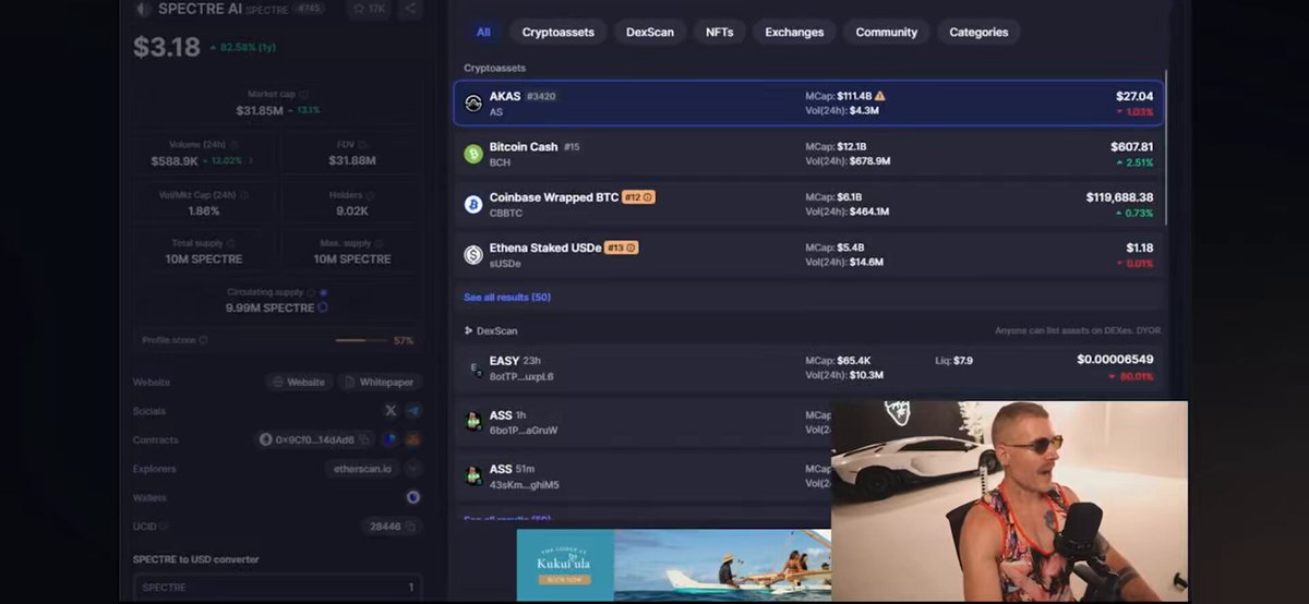 Mi gente, listen carefully! Once again, Alex Becker 🍊🏆🥇 has highlighted $ASTRA as one of his favorite AI projects. 🚀 The momentum behind $ASTRA is stronger than ever and now is the perfect time to get in. I’m truly glad that such a respected figure recognizes the dedication and effort of the entire Astra team. That hard work is already showing results, and the best is yet to come. The $5 is around the corner. 📈 CA: 0x0aa8a7d1fb4c64b3b1dcea9a7ade81c59c25b95b 🌮