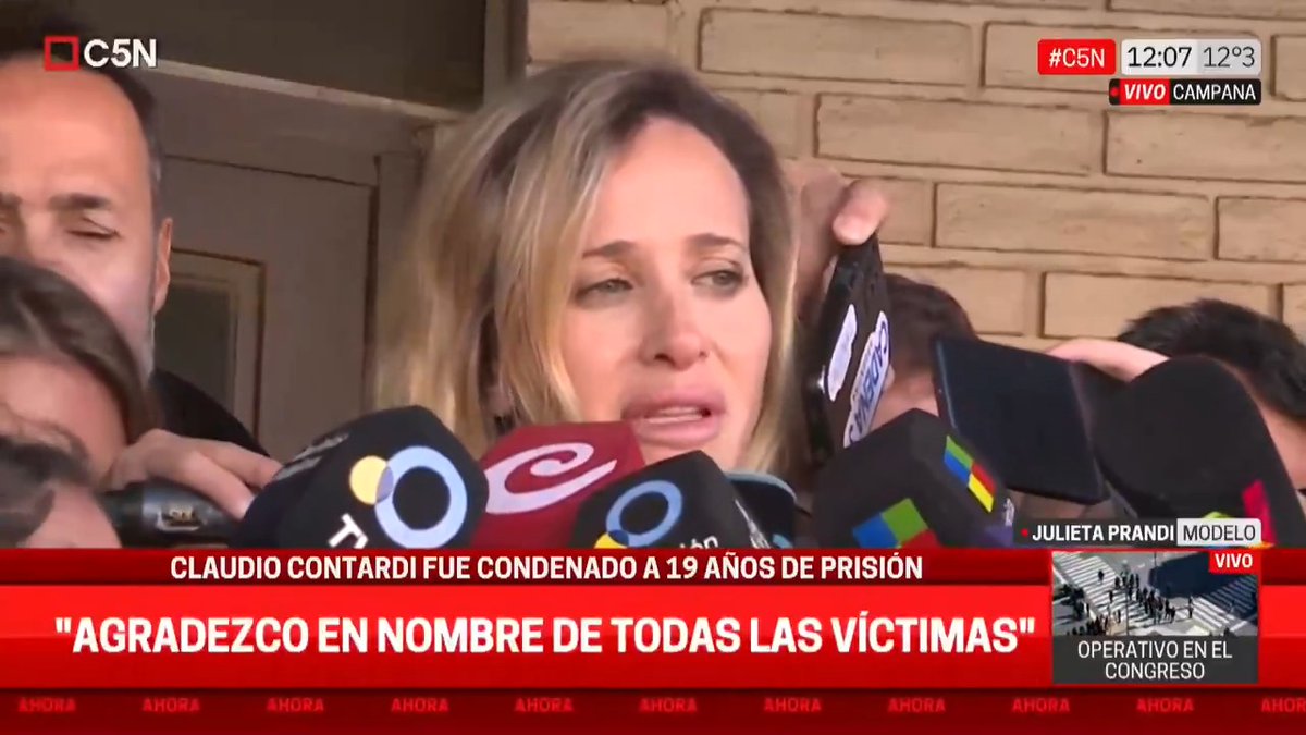 🗯️ Julieta Prandi, tras la condena a Contardi: "Hoy empiezo a vivir" 📲 #C5N en vivo: