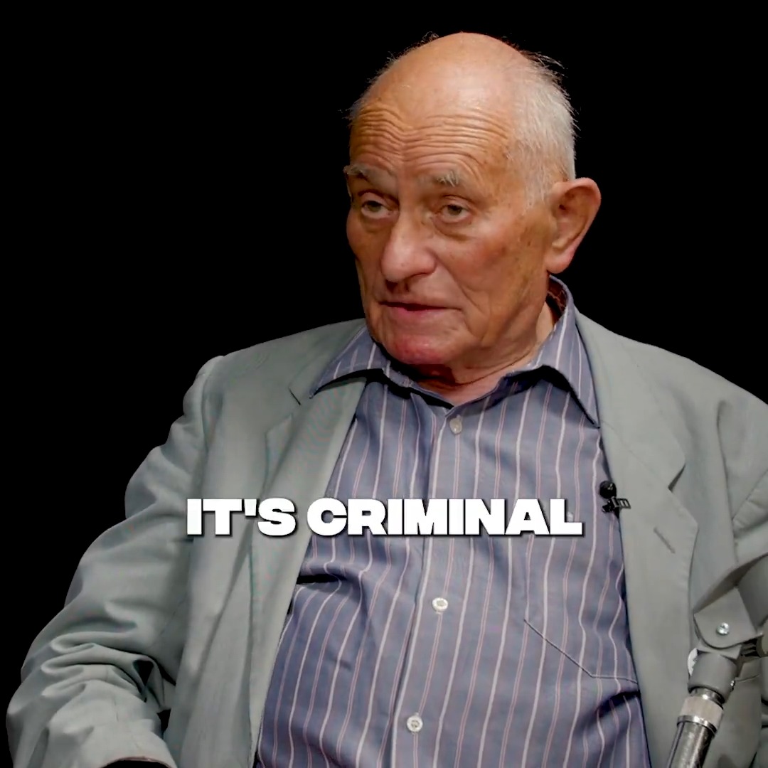 "There are no words for it." Holocaust survivor Stephen Kapos lays bare how Britain supports Israeli war crimes in Gaza.