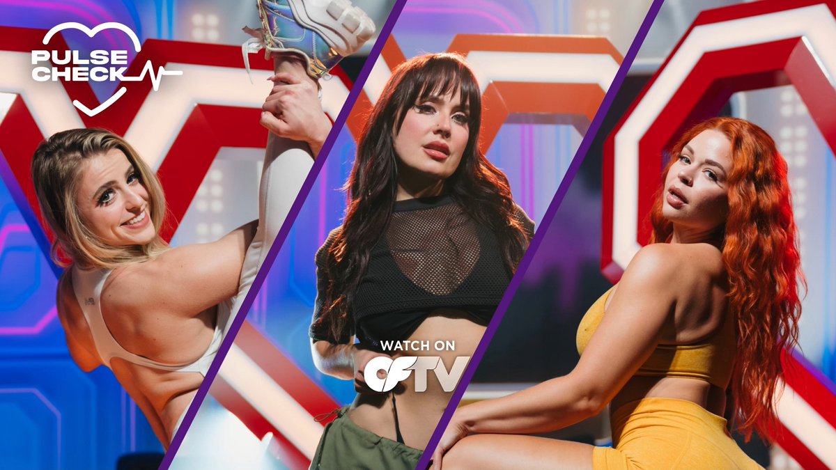 Deep splits. High stakes. TONS of fun! ♥️⚡ Leo Star, Sinatra Monroe &amp; @StretchWithV twerk it out on #PulseCheck! Watch now for free: