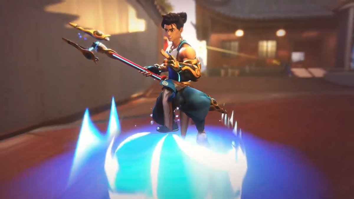 Make a splash with Overwatch 2's new hero Wuyang. Limited-time Hero Trial runs August 14 to 17: