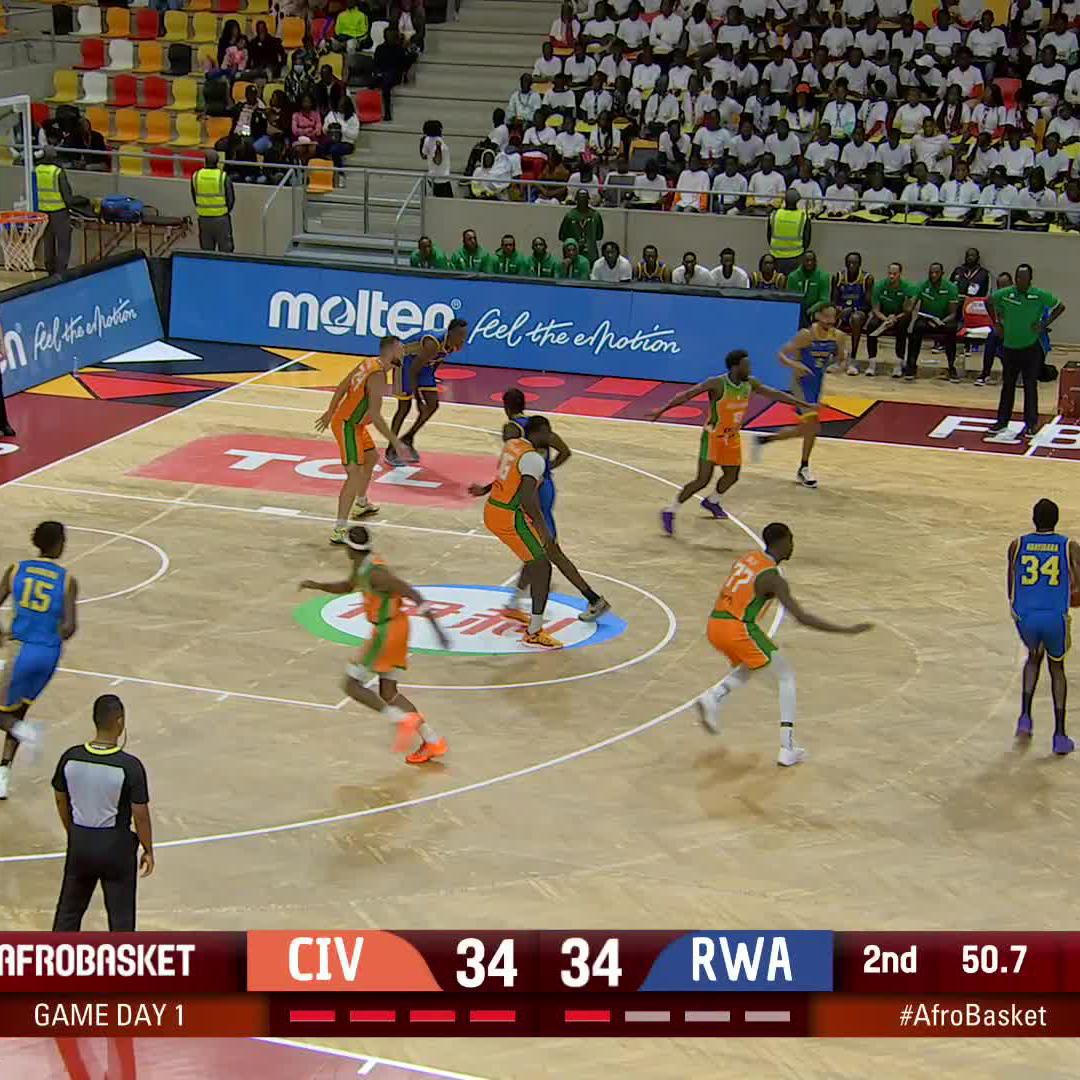 👀 We see you, 🇷🇼 Hason Ward! 😤🔥 FERWABA 🏀🇷🇼 x #AfroBasket #TheTimeIsNow