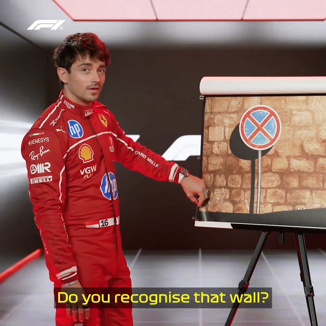 "Do you recognise that wall?" 👀 #F1