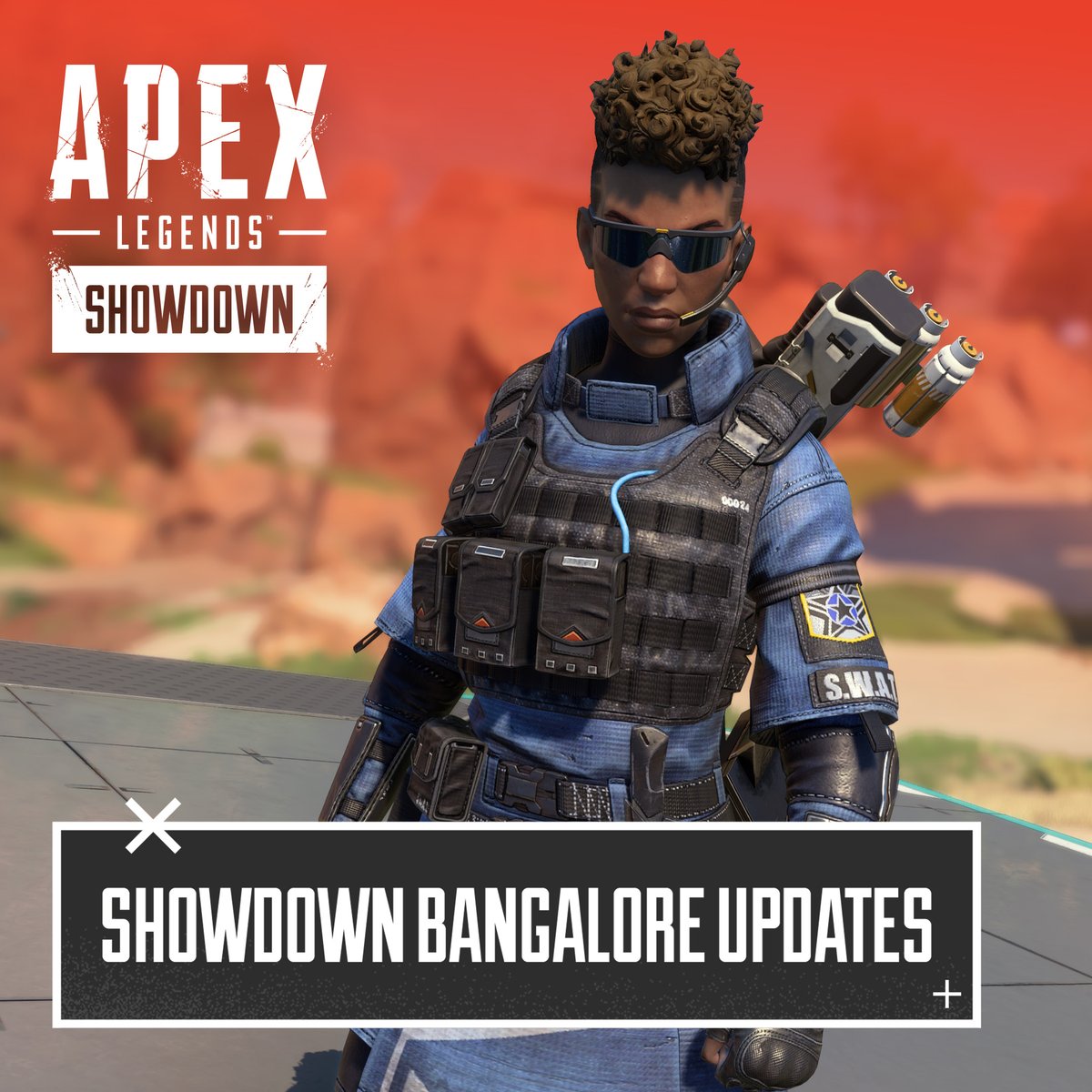 Pop the smoke, make 'em broke 😎 Bangalore is tough, buff, and ready to go in Apex Legends: Showdown. Here's everything you need to know about her new and improved kit.