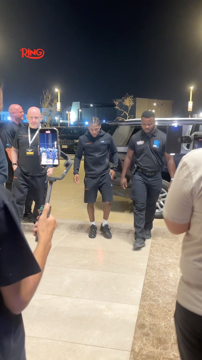 Ray Ford arrives ahead of his open workout 🥊 Esports World Cup Fight Week 25 | Aug 16th | LIVE on DAZN 📺