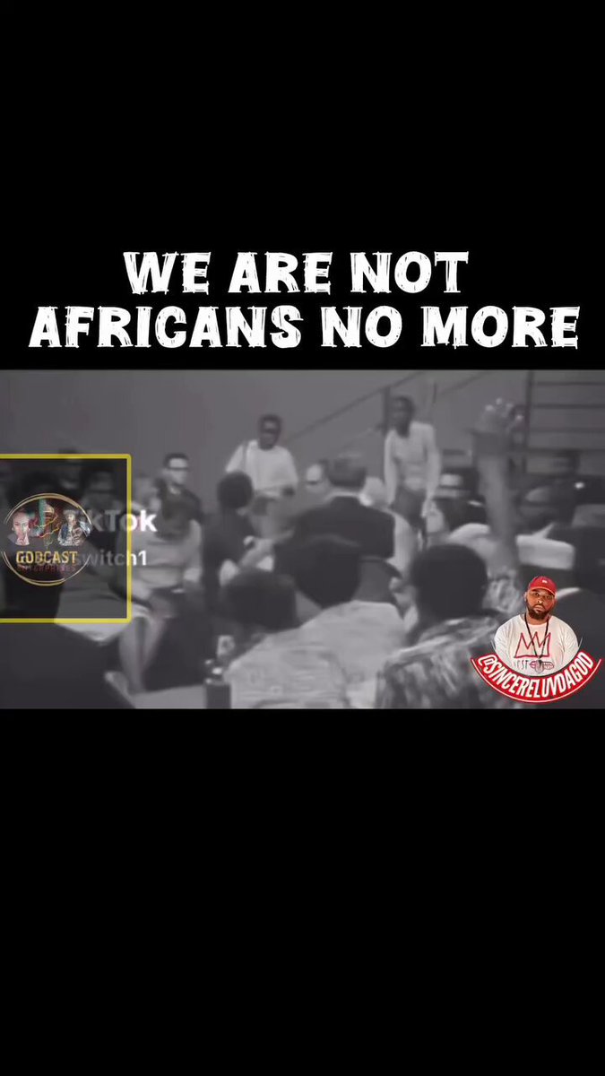 We had an ethnogenesis. Foundational Black Americans are indigenous to the United States of America 🇺🇸. Argue with ya mama!! cc: sincere love 🤌🏿✨️
