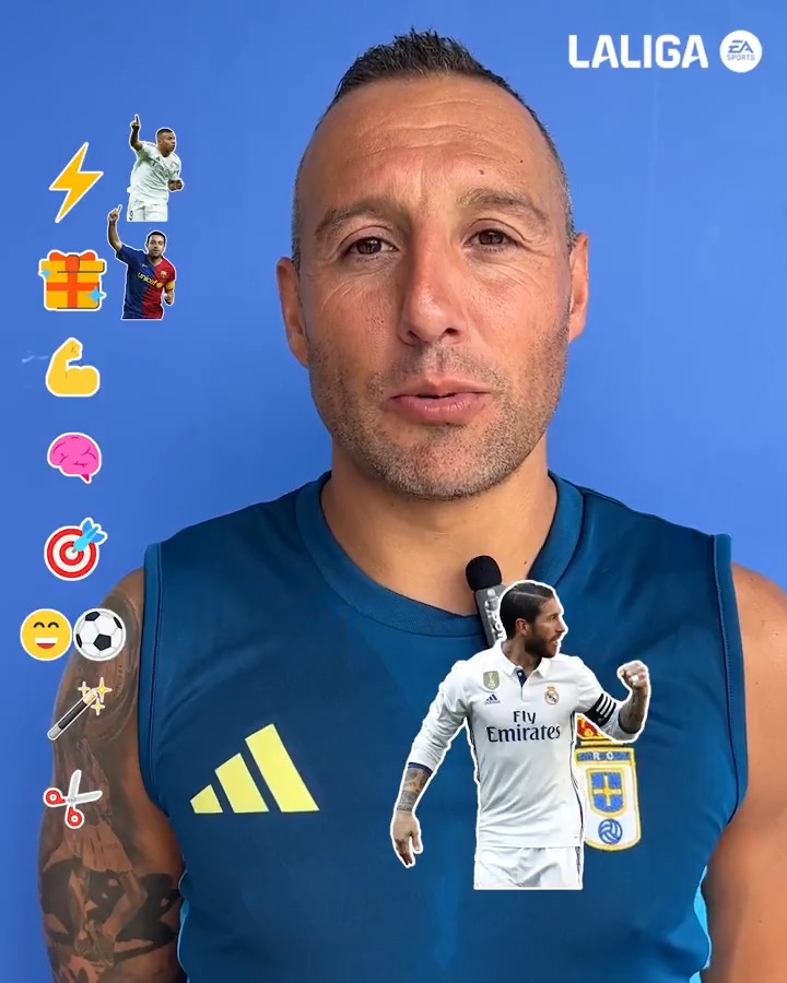 El jugador perfecto de Santi Cazorla. 👀💙 🤝 Real Oviedo #PreseasonLALIGA | #VUELVELALIGA