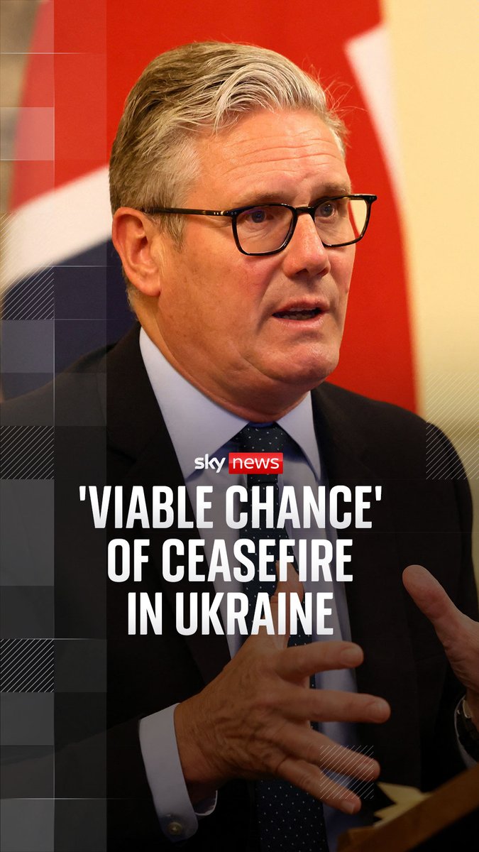 In a meeting of the 'coalition of the willing', Sir Keir Starmer has claimed there is now a 'viable chance' of a ceasefire in Ukraine thanks to US President Donald Trump. Ukraine war latest ➡️