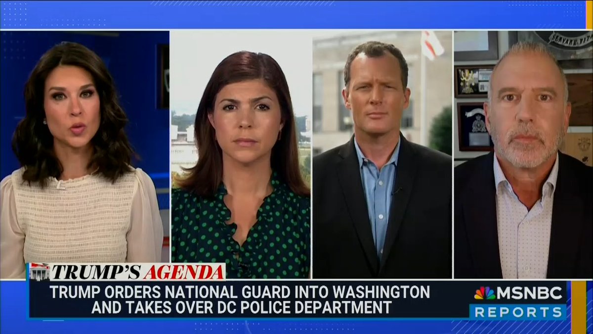 Reporter: For all this rhetoric about cleaning up crime, what Trump didn't mention was he cut nearly $1 billion in grants for violence prevention and police training, including $150 million focused on combating gun violence in cities like Washington DC