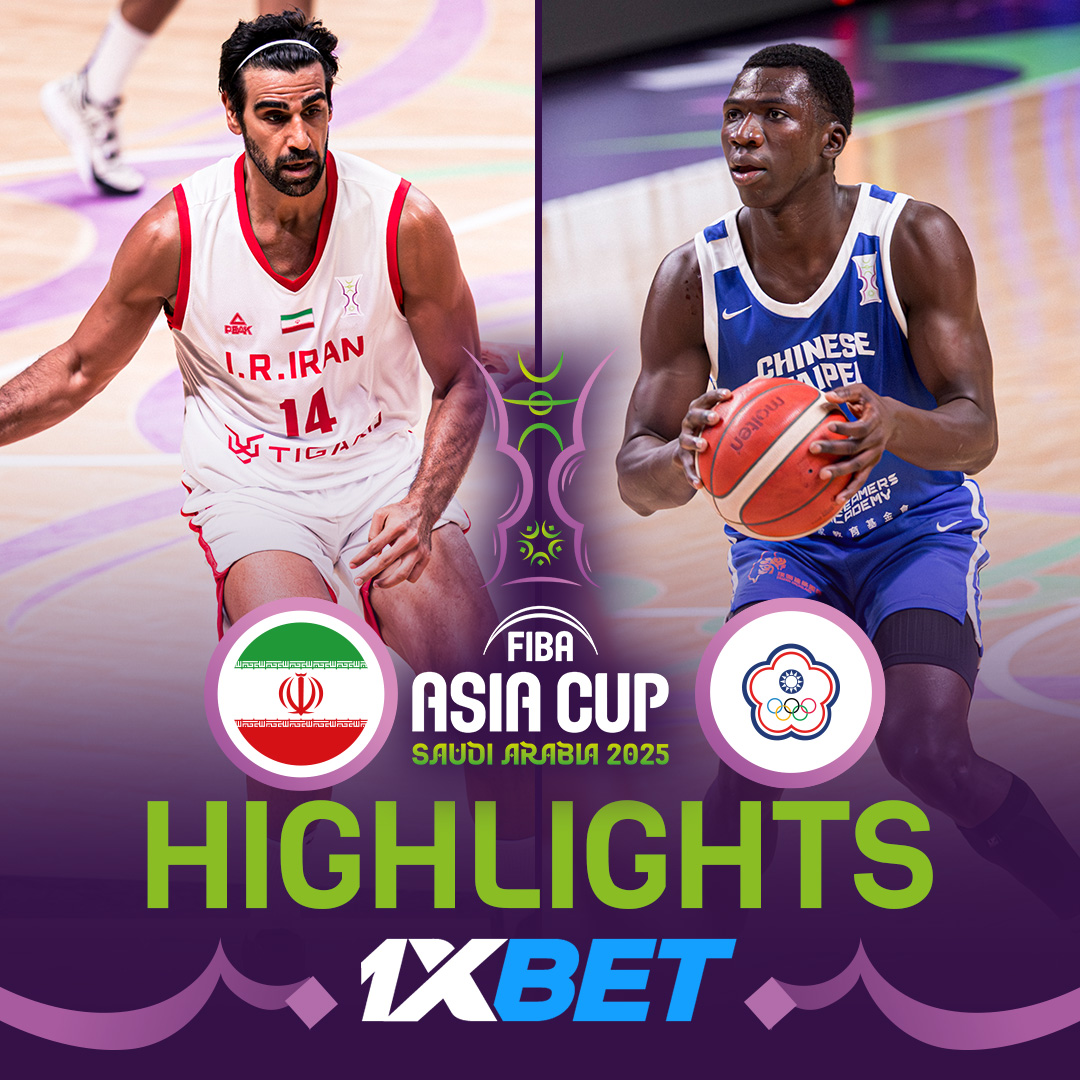 Iran vs Chinese Taipei 1XBET Game Highlights 🎥 #AsiaCup