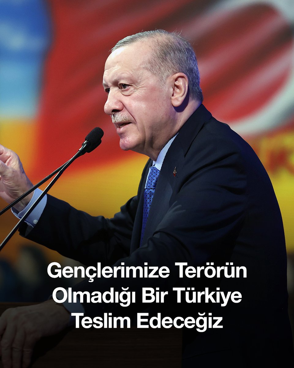 Kim hangi dolabı çevirirse çevirsin, kim hangi engeli çıkartırsa çıkartsın gençlerimize terörün olmadığı bir Türkiye’yi inşallah teslim edeceğiz.